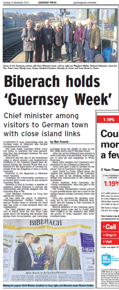 Guernsey Week in the Guernsey Press