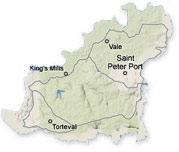 Map of Guernsey